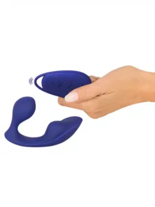 Sweet Smile - Anal trusevibrator med fjernkontroll - Blå - Bilde 10