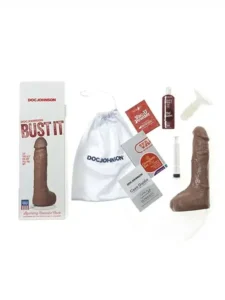 Doc Johnson - Bust It - Sprutedildo - Brun - Bilde 3