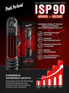 ISP 90 - Peak Performa - Penispumpe med infrødt lys - Bilde 2