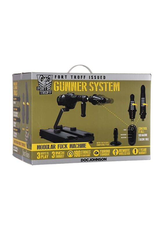 FT GUNNER - 3-In-1 sexmaskin