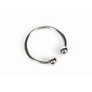 Horse Shoe Glans Ring - Penishodering med Kuler - 28 mm