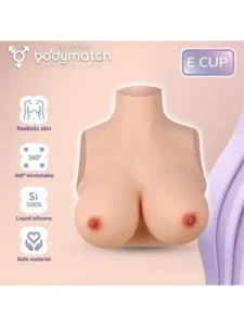 BODYMATCH Boodie - Realistisk Silikon Brystform - E-CUp - Bilde 5