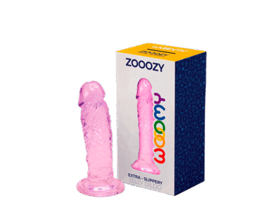 Woomy - Zooozy - Rosa dildo med sugekopp