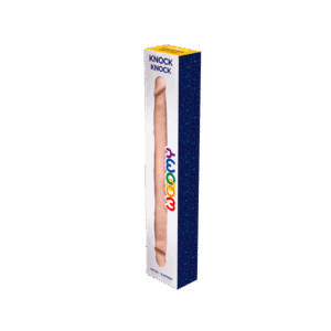 Woomy - Knock-Knock - dobbeldildo - lys hudfarge