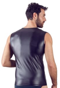 NEK - Skjorte med tøffe striper og mattlook