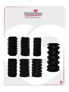 All Time Favorites - Penis Sleeve Sett - 7stk - Bilde 2