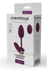 Dreamtoys - Essentials - Trusevibrator med egg og fjernkontroll - Lilla
