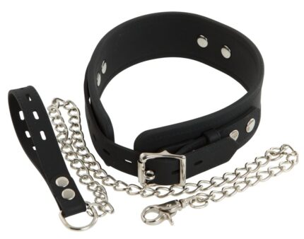Bad Kitty - Collar i Silikon med lenke