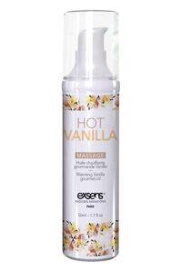 EXSENS - Varmende massasjeolje - Hot Vanilla - Vanilje