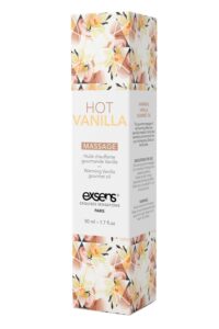 EXSENS - Varmende massasjeolje - Hot Vanilla - Vanilje