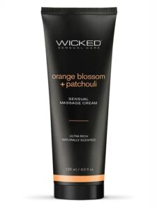 Wicked - Orange Blossom and Patchouli sented - Massasjekrem
