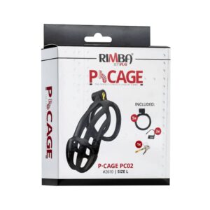 Rimba P-Cage - PC02 - Kyskhetsbur - Large - Sort - Bilde 7