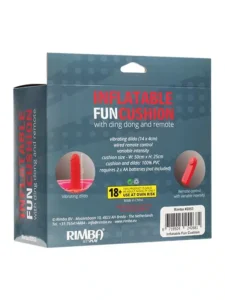 Inflatable Fun Cushion - Oppblåsbar Pute med Vibrerende Dildo og fjernkontroll - Bilde 4