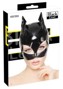 Black Level - Vinyl Head Mask - Sort