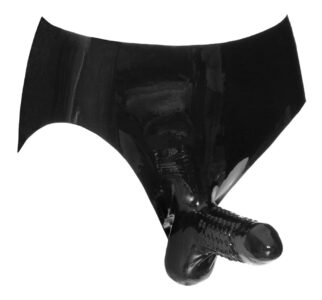 LateX - Truse med Penis Sleeve