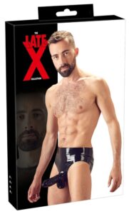 LateX - Truse med Penis Sleeve