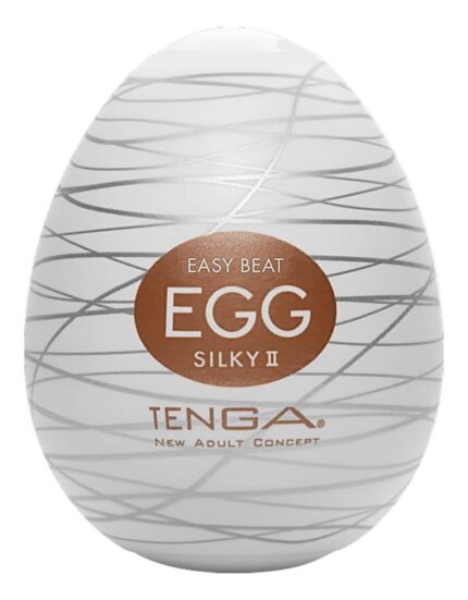 Tenga - Onaniegg - Egg Silky II - Brun