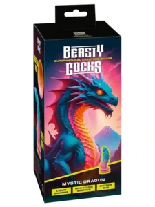Beasty Cocks - Mystic Dragon - Silikondildo - flerfarget - Bilde 3