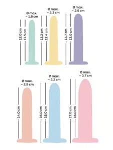 Six In a Row - Dilatorsett 6stk - Bilde 8