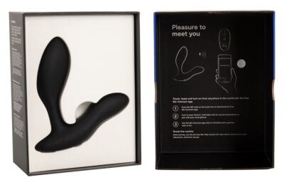 We-vibe Vector + - Prostatastimulator - Sort