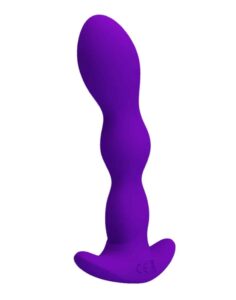 Pretty love Yale - Vibrerende analplug lilla