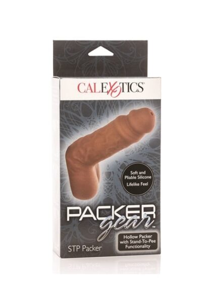 Packer Gear - Packing Penis 12 cm - Stand To Pee - Transmaskulint Tilbehør - Mørk Hudfarget