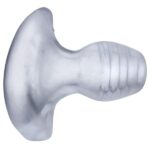 Oxballs - Glowhole-1 Fuckplug - Tunnelplug med Led - Clear frost - S 