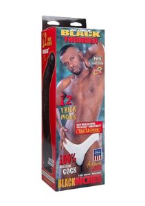 Doc Johnson - Black Thunder - Dildo 12inch