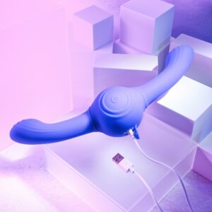 Evolved - Our Gyro Vibe - Gyrating Double Vibrator - Lilla