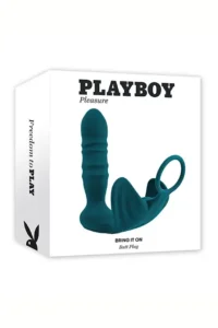 Playboy - Bring It On - Thrusting Buttplug med vibrasjoner - Bilde 2