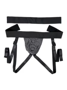 Gender X - Double Rider - Strap-on Sele med dobbelpenetrerings mulighet - Bilde 16