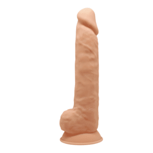 Silexd - Silikon Dildo med Pung - Model 1 - 10"