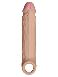 SHAFT - Vibrerende Penissleeve - 16,5 cm - Lys hudfarge - Bilde 8