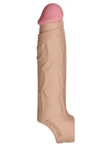 SHAFT - Vibrerende Penissleeve - 16,5 cm - Lys hudfarge - Bilde 5