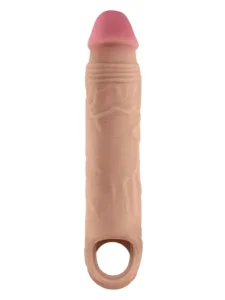 SHAFT - Vibrerende Penissleeve - 16,5 cm - Lys hudfarge - Bilde 3