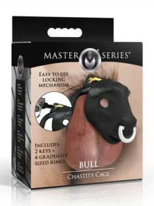 Master Series - Bull Chastity Cage - Kyskhetsbur - Bilde 4