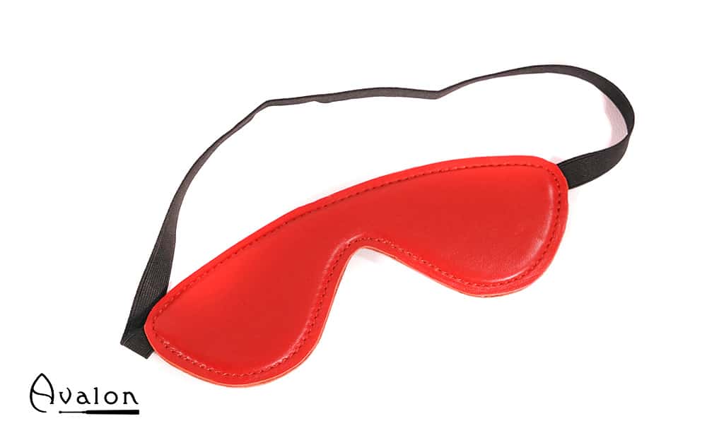 Avalon - BLINDED - Rødt Blindfold med polstring Avalon - BLINDED - Rødt Blindfold med polstring