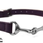 Avalon - Bit - Lilla Collar med sølvfarget bitt