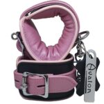 Avalon - ALCHEMY - Polstrede Håndcuffs - Rosa og Sort