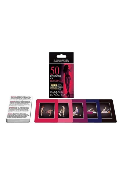Kheper Games -  50 Positions of Bondage - Kort med stillinger