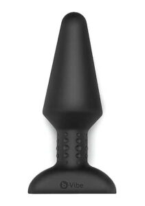 B-Vibe - Rimming XL - Stor Buttplug med Vibrasjoner og Rotasjoner