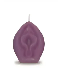 Eden’s Candle - Vaniljeduft lys - Vaginaformet - Lilla