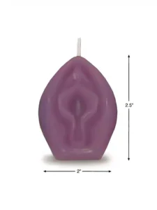 Eden’s Candle - Vaniljeduft lys - Vaginaformet - Lilla - Bilde 2