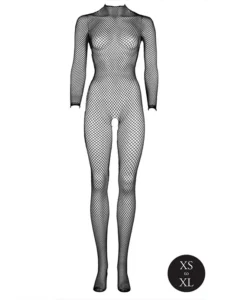 Le Desir - Fishnet Catsuit med lange ermer - One Size - XS til XL - Bilde 4
