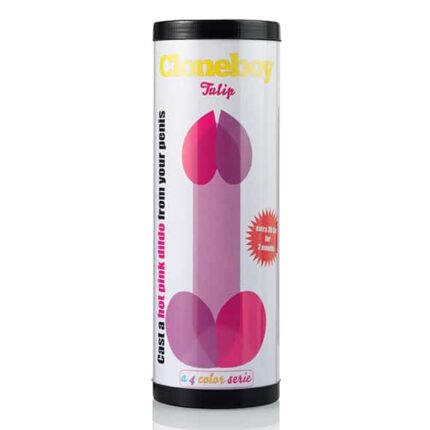 Cloneboy Tulip - Avstøpning - Rosa dildo