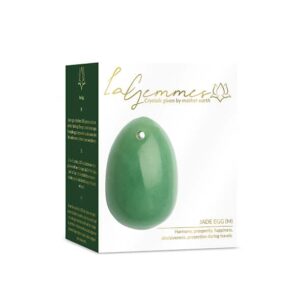 La Gemmes - Yoni Egg Jade - Vaginakule Medium - Grønn