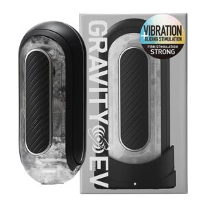 Tenga - Flip Zero Gravity - Vibrerende masturbator - Sort