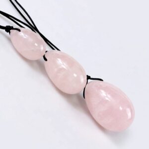 Erotisk - Yoni Egg Rose Quartz - Vaginakuler