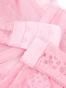 Gnist Undertøy - Rosa kjole med korsettdetaljer - Bilde 5
