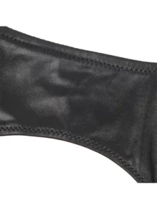 Gnist Undertøy - wetlook strømpeholder - Sort - Bilde 3